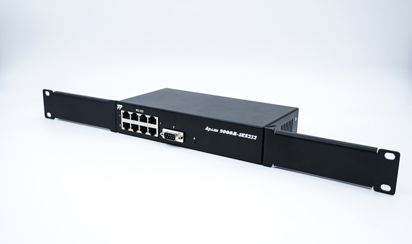 Конвертер RS232-Ethernet Арлан-9000M-8RS232